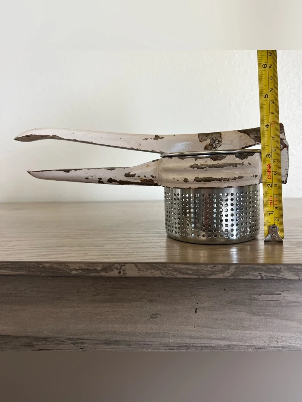 Vintage Metal Potato Ricer Ekco Best Egg Beater Rustic Antique Kitchen Gadgets